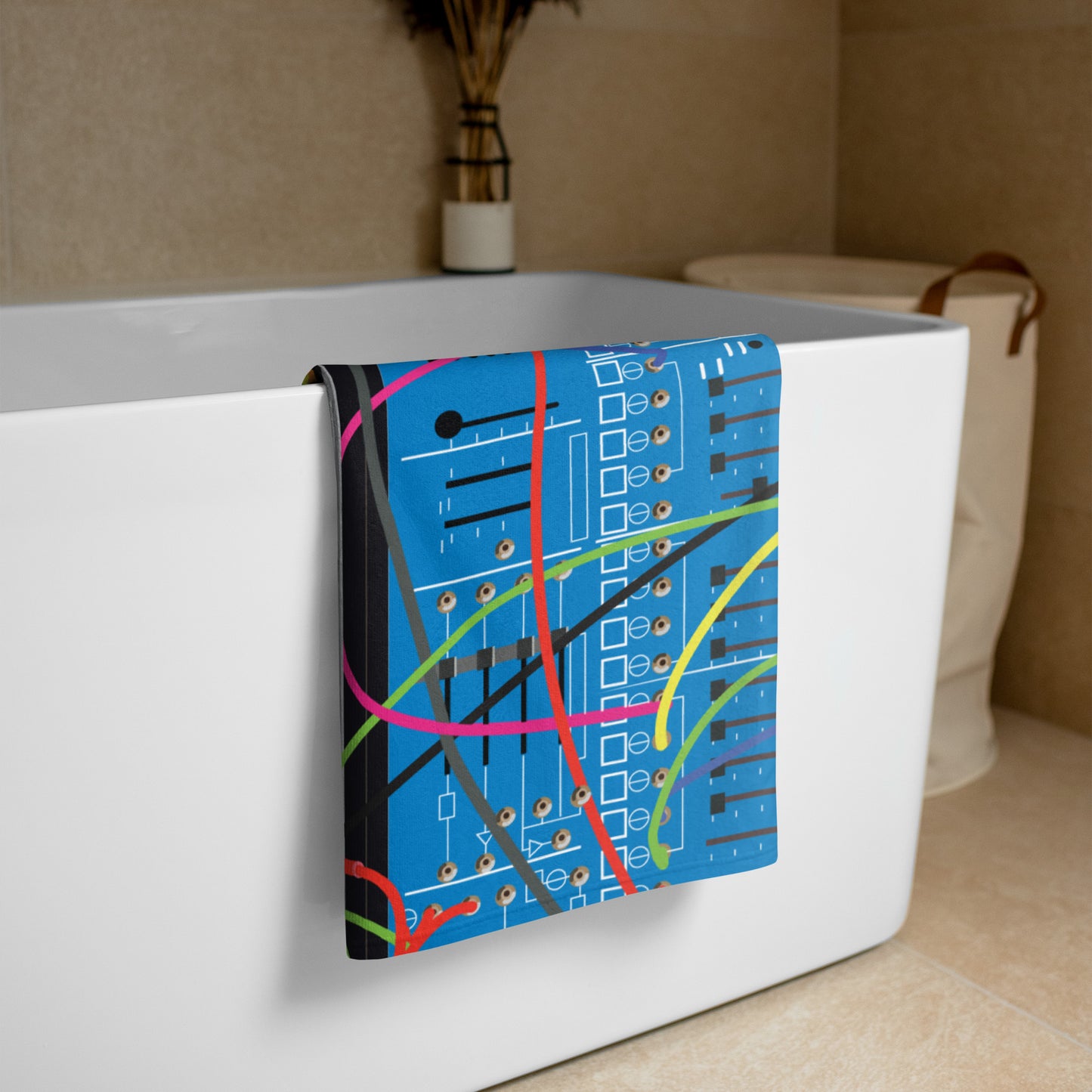 Blue Meanie ARP 2600 Beach Towel