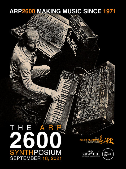 Joe Zawinul with 2600 Poster