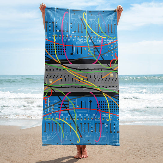 Blue Meanie ARP 2600 Beach Towel