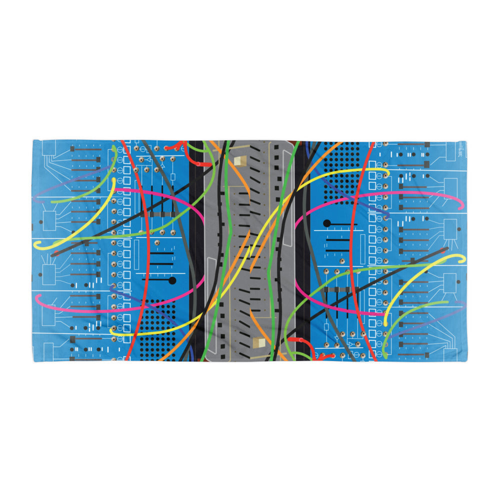 Blue Meanie ARP 2600 Beach Towel