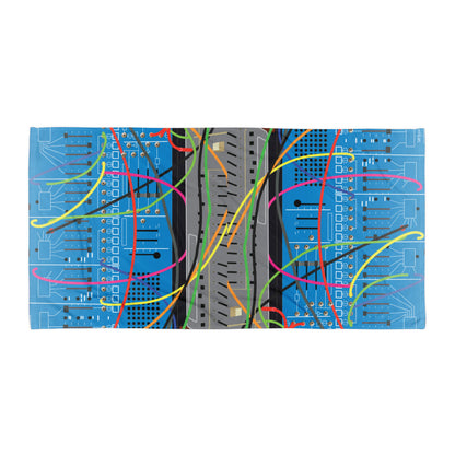 Blue Meanie ARP 2600 Beach Towel